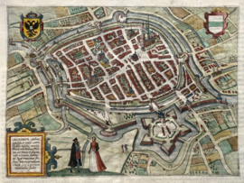 Plattegrond Groningen.