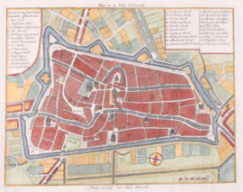 Plattegrond Utrecht.