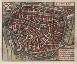 Plattegrond Leiden