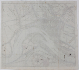 Plattegrond Rotterdam.