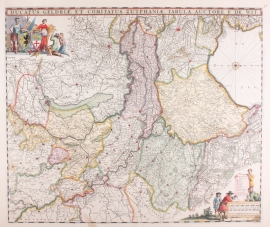 Map of Gelderland.