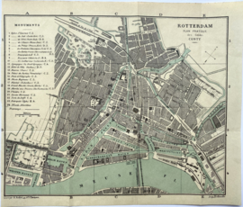 Plattegrond Rotterdam