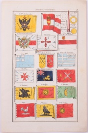 Vlaggenkaartje, Malta, Japan, Oostenrijk, Griekenland, enz...