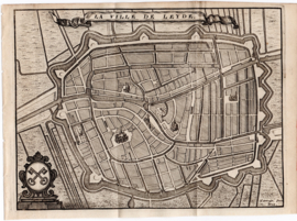 Plattegrond Leiden