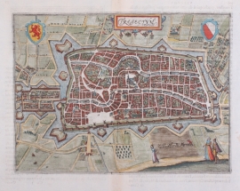 Town plan of The Hague.