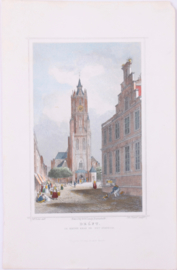 Town view of Delft.