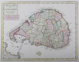 Kaart Ceylon