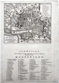 Plattegrond Maastricht