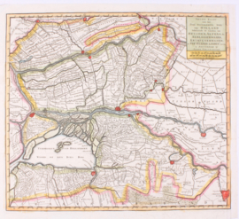 Map of South Holland.