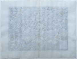 Plattegrond Groningen.