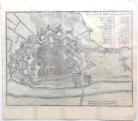 Plattegrond Arnhem.