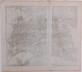 Town plan Rotterdam.