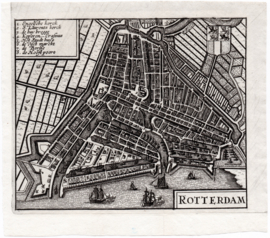 Plattegrond Rotterdam