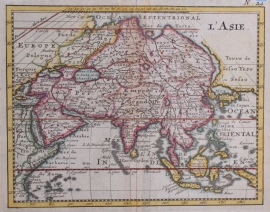 Map of Asia.