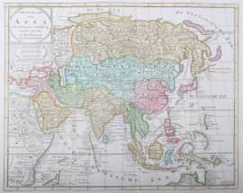 Kaart Azië