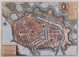 Plattegrond Vlissingen.