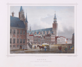 Town view of Gouda.