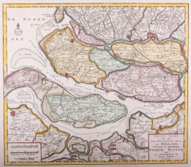 Map of South Holland.