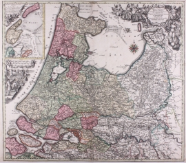 Map of Holland.