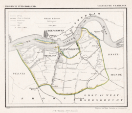 Plan of the district Charlois of Rotterdam.