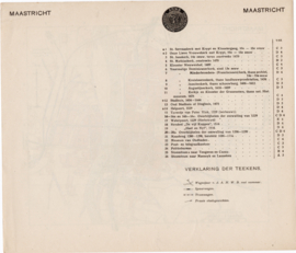 Plattegrond Maastricht.