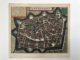 Plattegrond Leeuwarden