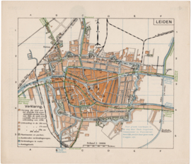 Plattegrond Leiden