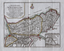 Nieuwe Kaart Vertoonende den Gehele Alblasserwaard