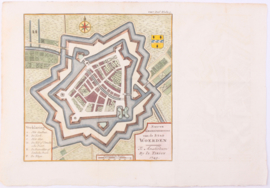 Town plan of Woerden.