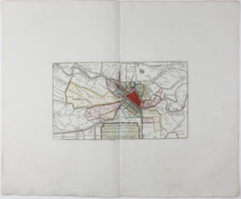 Town plan of Utrecht.