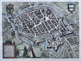 Plattegrond Groningen.
