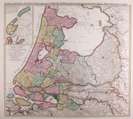 Map of Holland.