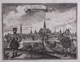 Panorama van Haarlem.