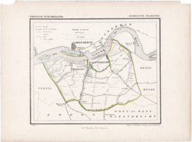 Plan of the district Charlois of Rotterdam.