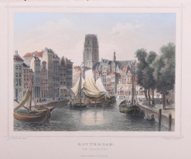 A town view of Rotterdam.