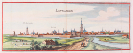 Panorama van Leeuwarden.