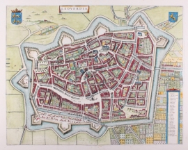 Plattegrond Leeuwarden