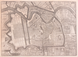 Plattegrond Haarlem.