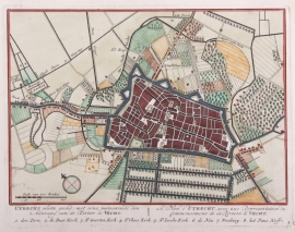 Stadsplattegrond van Utrecht