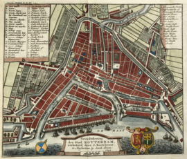 Plattegrond Rotterdam