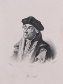 Portret van Erasmus.