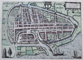 Plattegrond Rotterdam.
