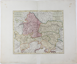 Kaart Duitsland/ Oostenrijk