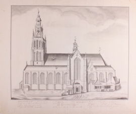 A drawing of the Lauren Church