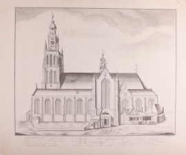 Gezicht op Laurenskerk.