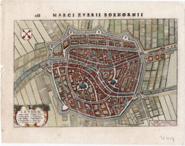 Plattegrond Leiden