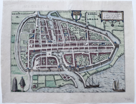 Plattegrond Rotterdam.