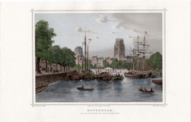 Gezicht op Rotterdam