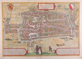 Town plan of Utrecht.