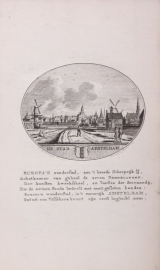 Stadsgezicht van Amsterdam.